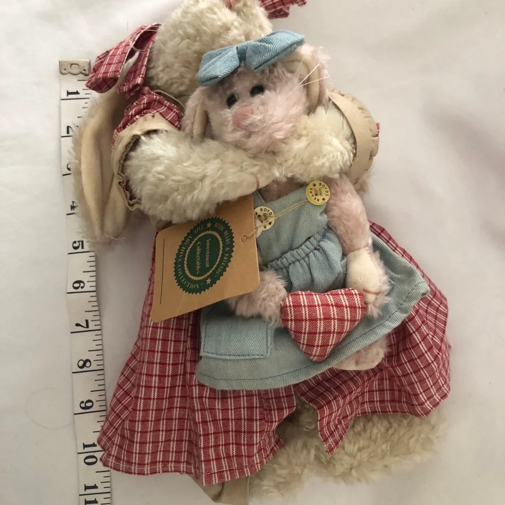 Boyds Bears Momma O'Harea and Bonnie Blue Bunny Rabbits NWT